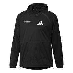 adidas Road To Records Hoodie Hoody - Black, White, Size XXL - black