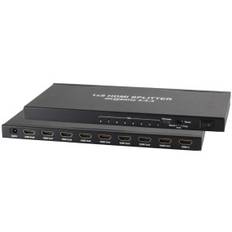 HDMI V2.0 UHD 4K - 60Hz - High Speed active splitter - 1 till 8