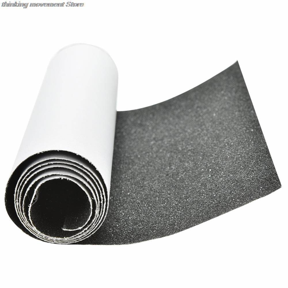 1PC Professional PVC Waterproof Skateboard Deck Sandpaper Grip Tape Griptape Skating Scooter Sticker 81cmx22cm