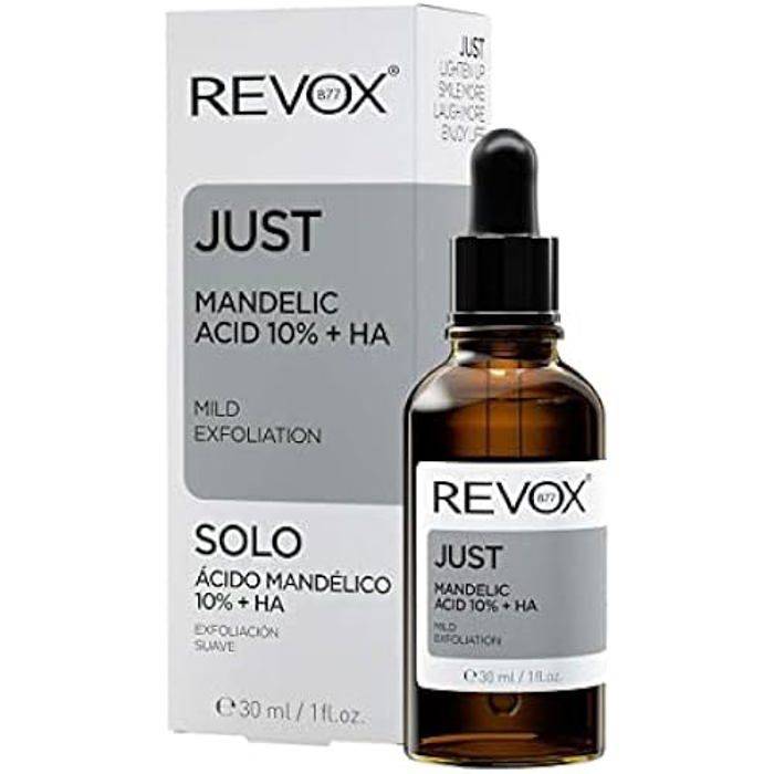 Serum - REVOX - JUST Mandelsyra 10% + HA - 30 ml - Slät hud - Strålande