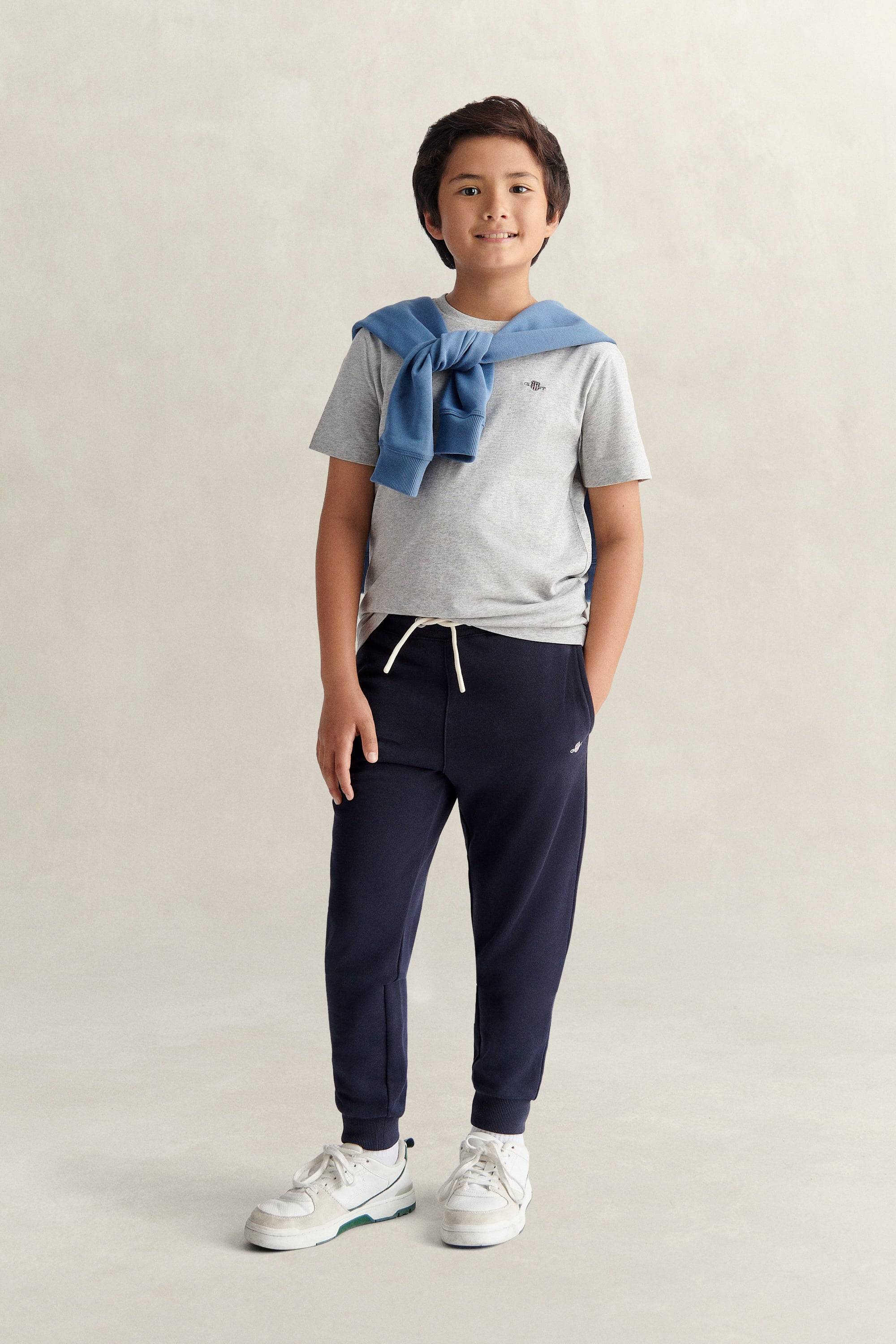 GANT Tonåring Teen Boys Shield sweatpants (170) EVENING Blå