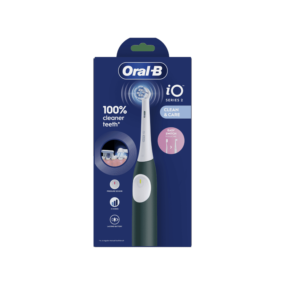 Oral-B iO2 Forest Green Elektrisk tandbørste - 1 stk.