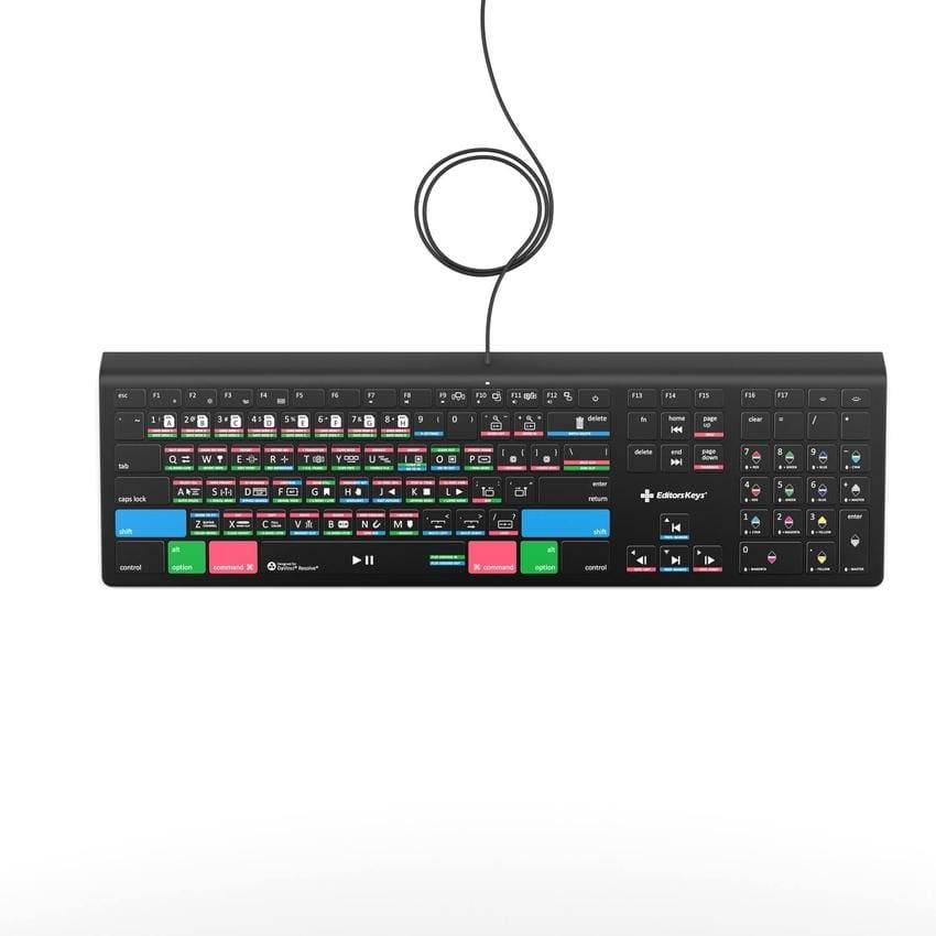 Editors keys DaVinci Resolve Keyboard – Backlit PC (Windows)