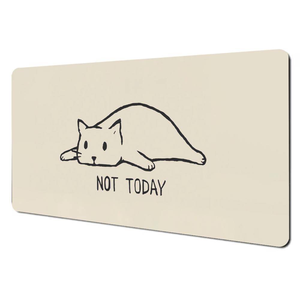 Cute cat Mouse Pad Large Computer Office Game Table Mats XXL Rubber Antislip Gaming Keyboard Mousepads Long Desk Pads
