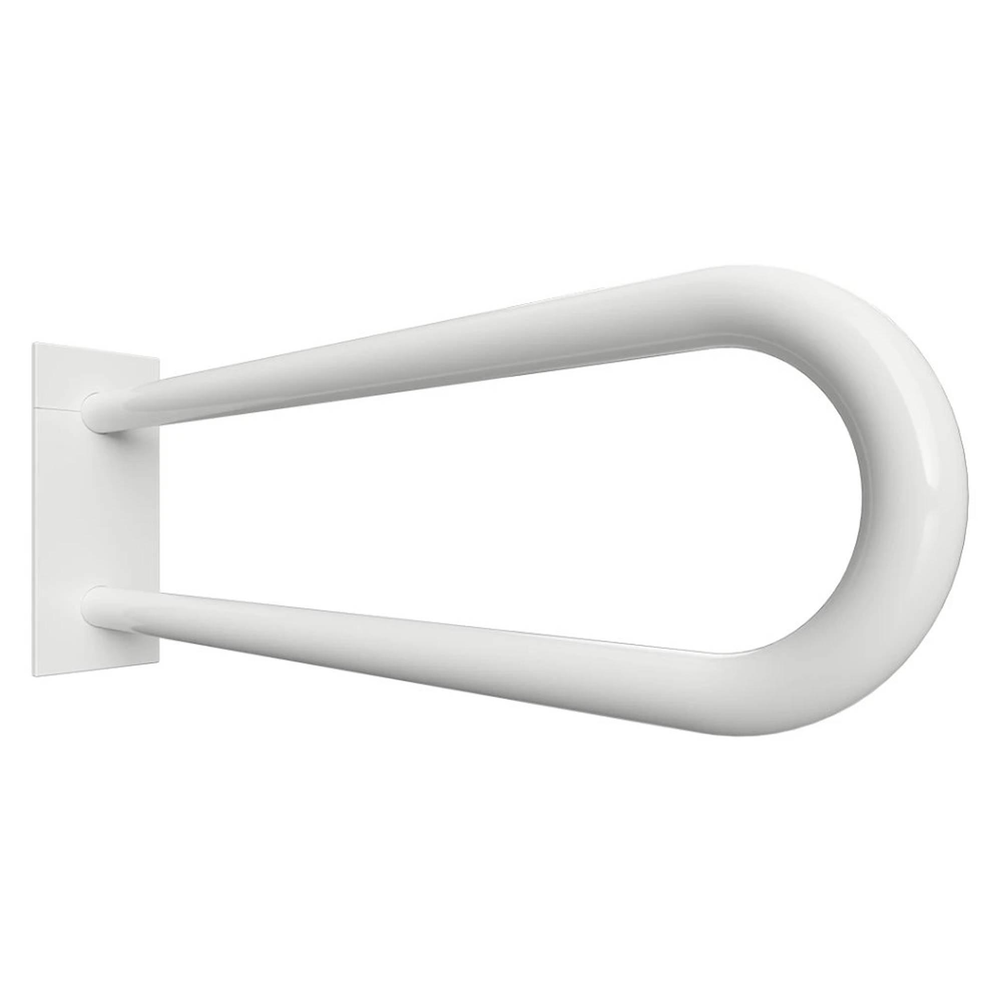 Stödhandtag Steda 75 cm Dubbel Vit Matt