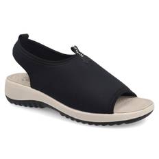 Fly Flot - Sandal med neopren, 42-0722 - Sort - 40