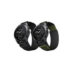 Velcro Nylon Urrem til Garmin 22 mm. Quickfit