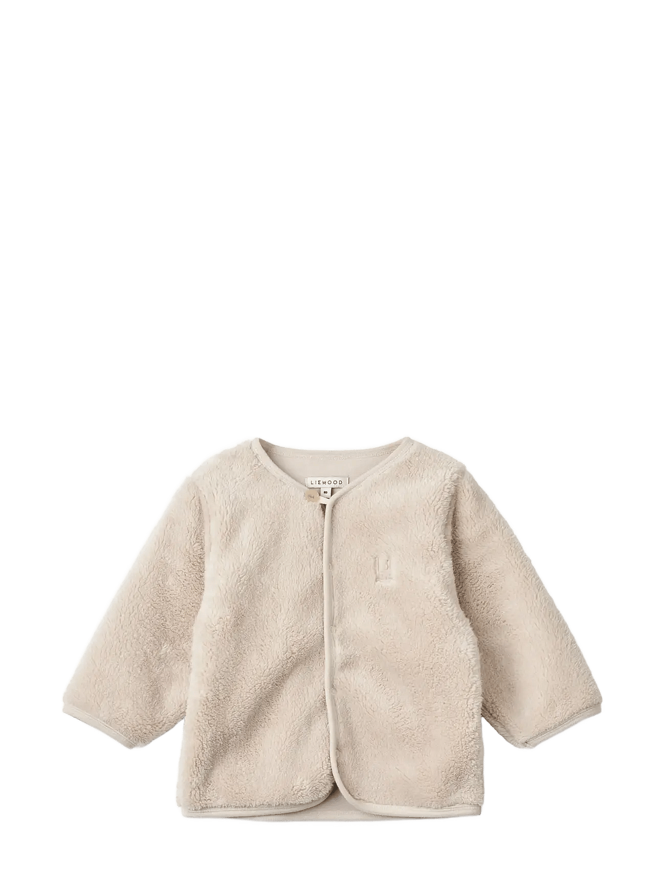 Liewood Benoit Baby Pile Jacket - Cream - 74
