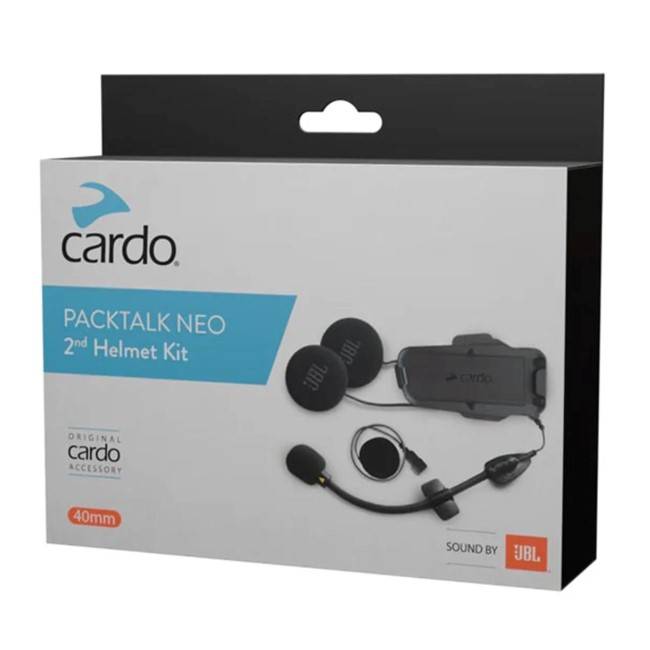Cardo Packtalk Neo 2nd Helmet Kit JBL 40mm