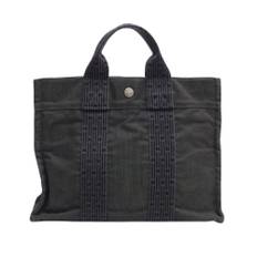 Hermès Vintage, Pre-owned, unisex, Grå, ONE SIZE, Tyl, Pre-owned Canvas totes