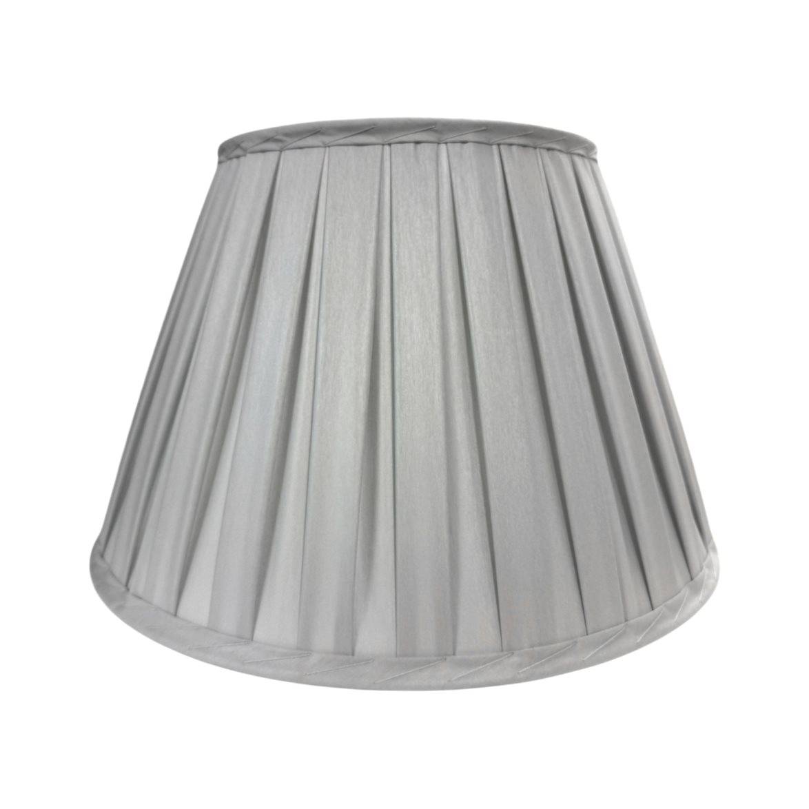 Vallentuna Armatur & Skärmateljé Lampskärm 35.a Boxpleated Ljusgrå 35 cm