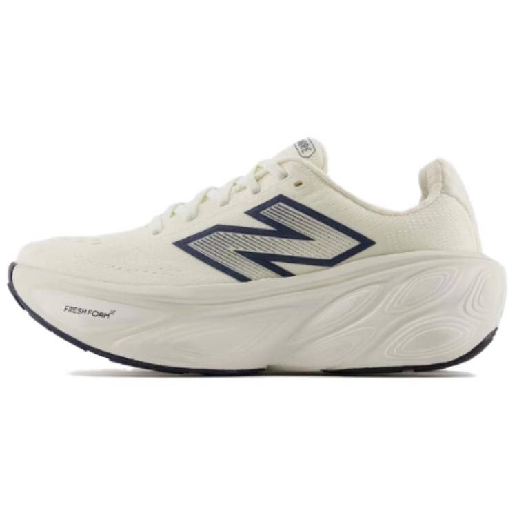 New Balance Fresh Foam X More V5 Bekväm Sportdämpning Lågskuren Casual Stadspendling Löparskor Damsneaker Off-White WMORCF5 cm
