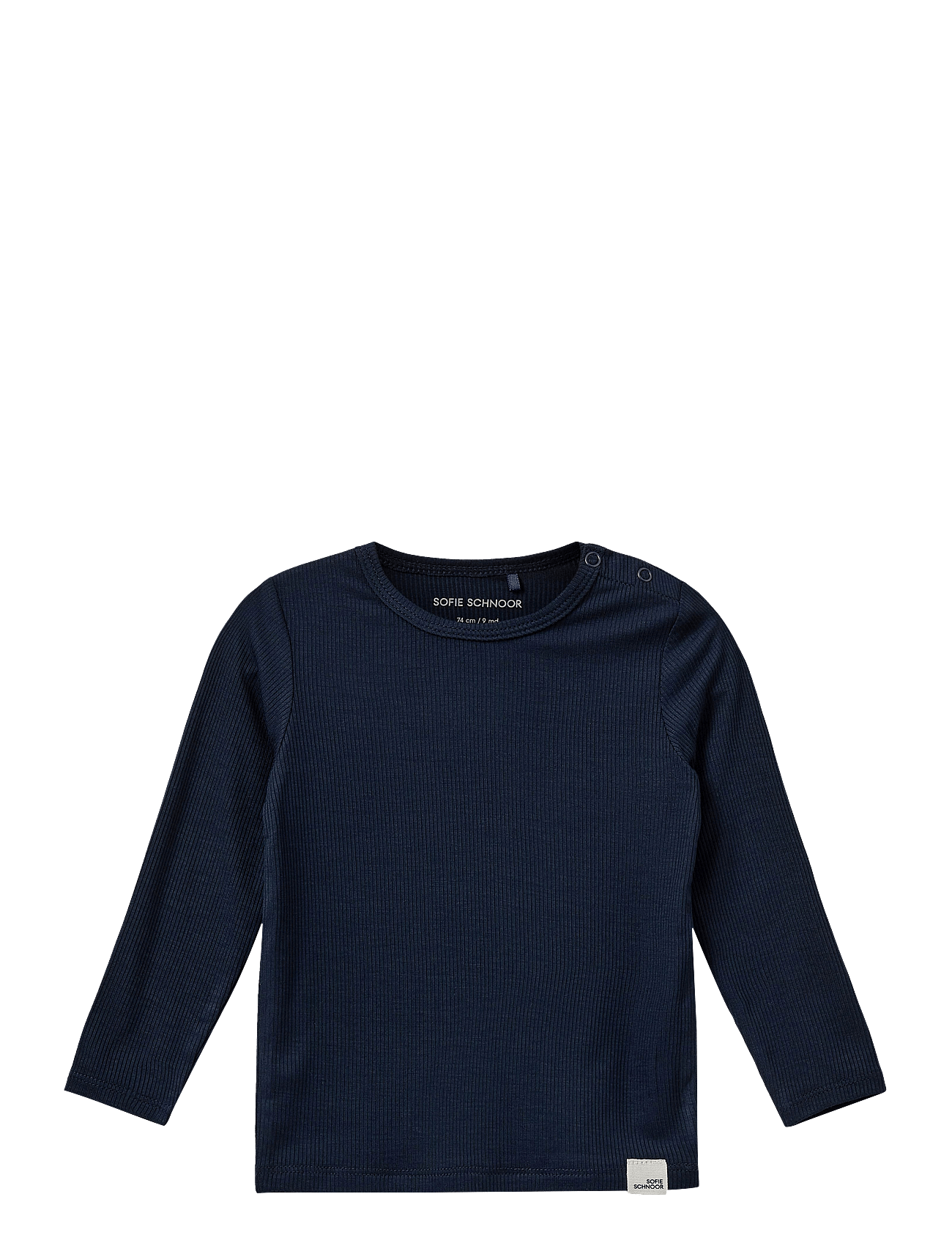 SOFIE SCHNOOR BABY AND KIDS Petriciasb T-Shirt Long Sleeve | Navy | 68