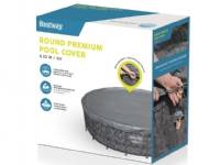 Bestway poolskydd 610 cm Premium Round Pool Cover
