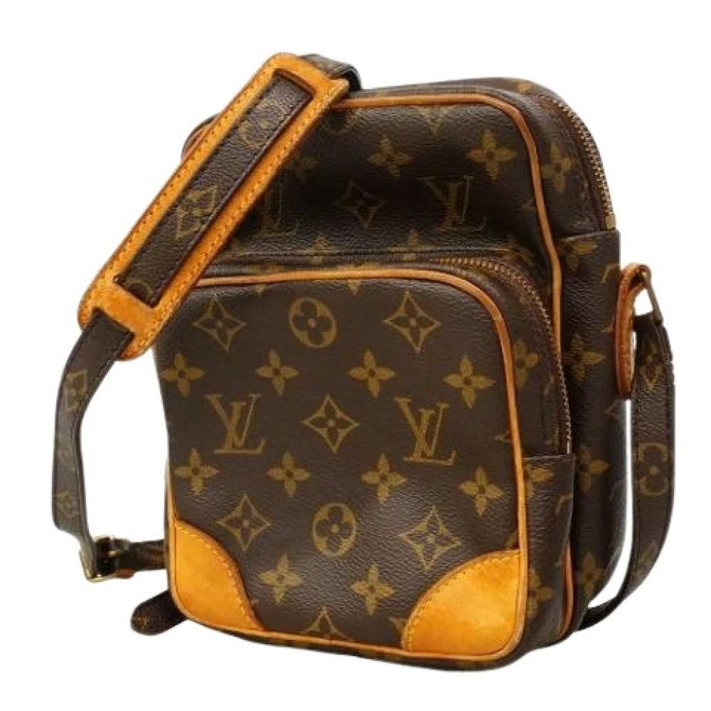 Louis Vuitton Vintage Pre-owned Vintage Skuldertaske - Vintage - Dame - Brun - ONE SIZE - Uld
