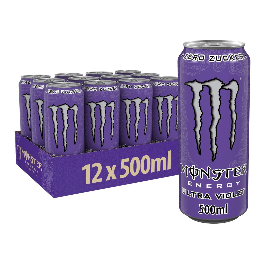 Monster Energy Ultra Violet 500ml - 12-pack