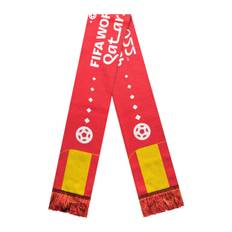 Team Fifa World Cup Scarf 2022 - Gul/Rød