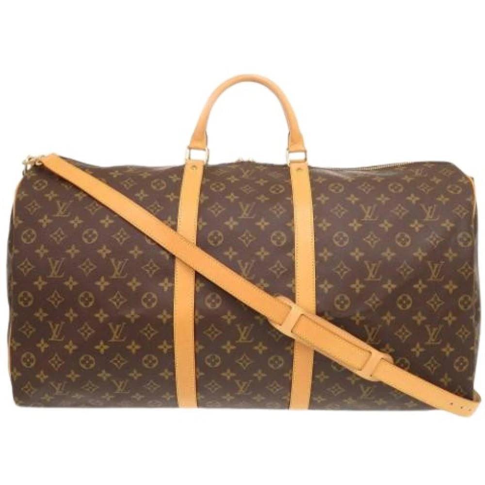 Louis Vuitton Vintage Pre-owned Boston Taske - Vintage - Herre - Brun - ONE SIZE - Læder