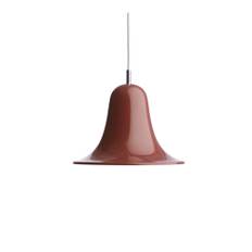 Verpan - Pantop Pendant, Burgundy, Excl. E14 Max 25W - Pendellampor - Verner Panton - Röd