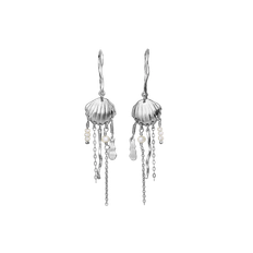 Maanesten 9901C Zale Earrings, Silver