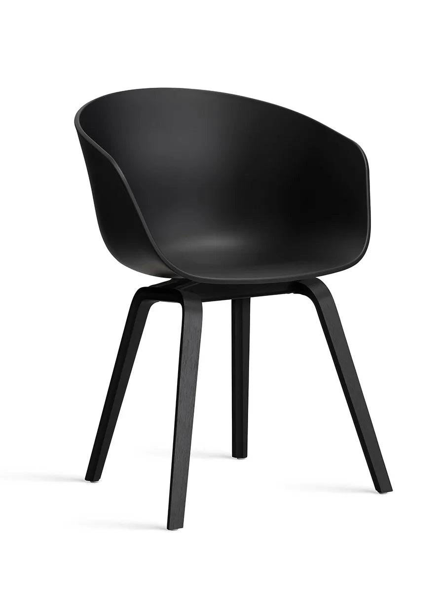 About a Chair AAC22 fra Hay Black / Sortbejdset eg - Jacobsen Plus