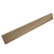 Knivmagnet i egetræ 7 knive 45 cm