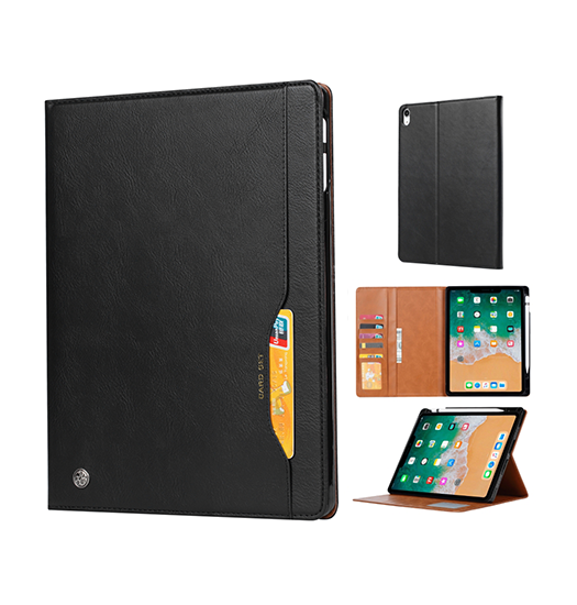 iPad Air 2 9.7" (2014) - Verona™ Vigor Læder Cover - Sort