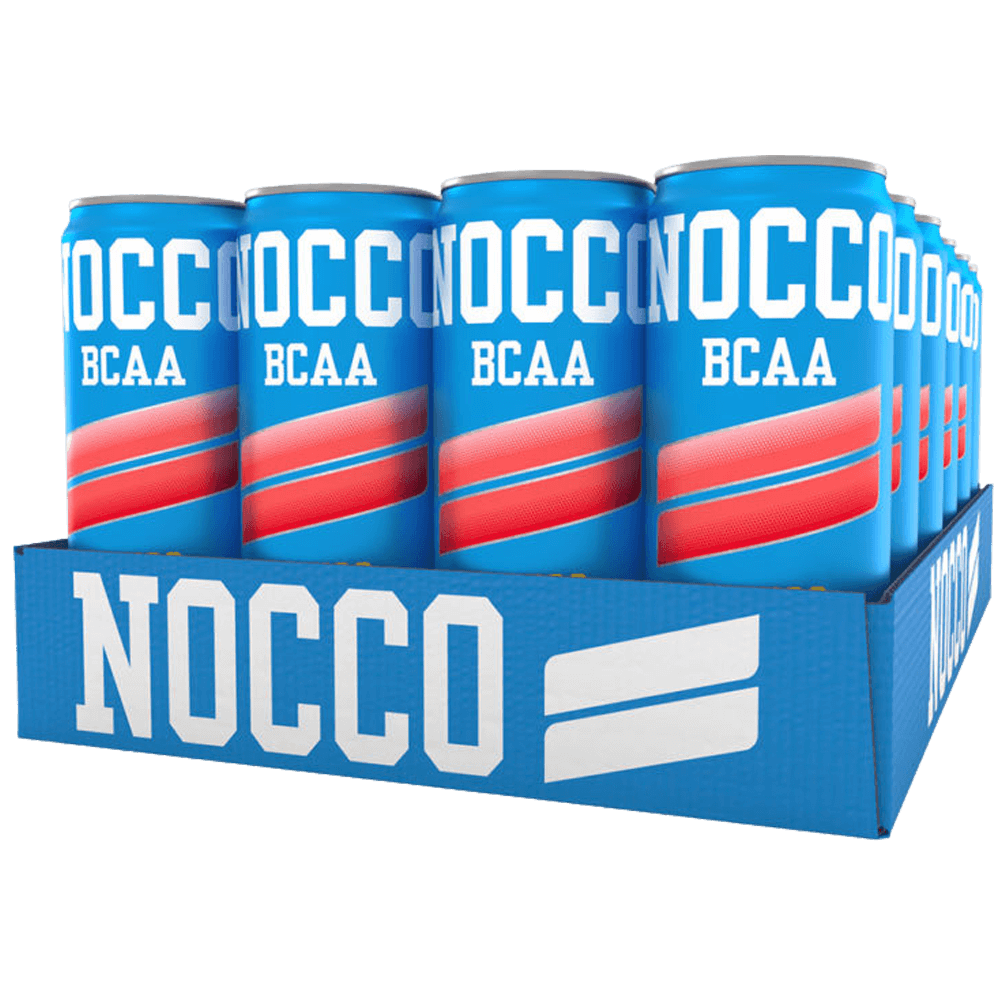 NOCCO BCAA Mango - 24x330ml. (inkl. SE pant) - Energidrikke.