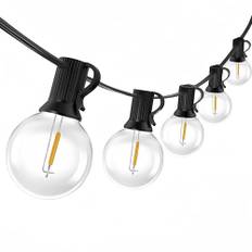 Utomhus Ljusslinga LED, 15M ljuskedja Girland Ljus Utomhus ljusslingor LED linga med Vattentät Utomhus Inomhus Garland Outdoor Fairy Lights Dekorativa Gård för trädgård, garage, bröllop, fester
