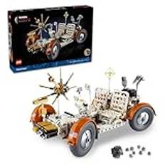 LEGO Technic Apollo Lunar Roving Vehicle - LRV, Space Rover NASA-modell för vuxna, rymdbyggset med autentiska detaljer, samlargåva för vetenskapsfans, 42182