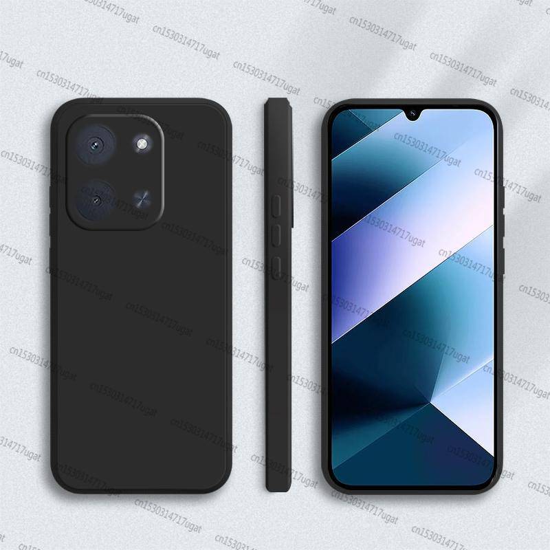 För Xiaomi Poco C85 Skal För Poco C85 4G Stötsäkert Mjukt TPU Flytande Silikon Godisfärgat Telefonfodral För Poco C85 Skal blue