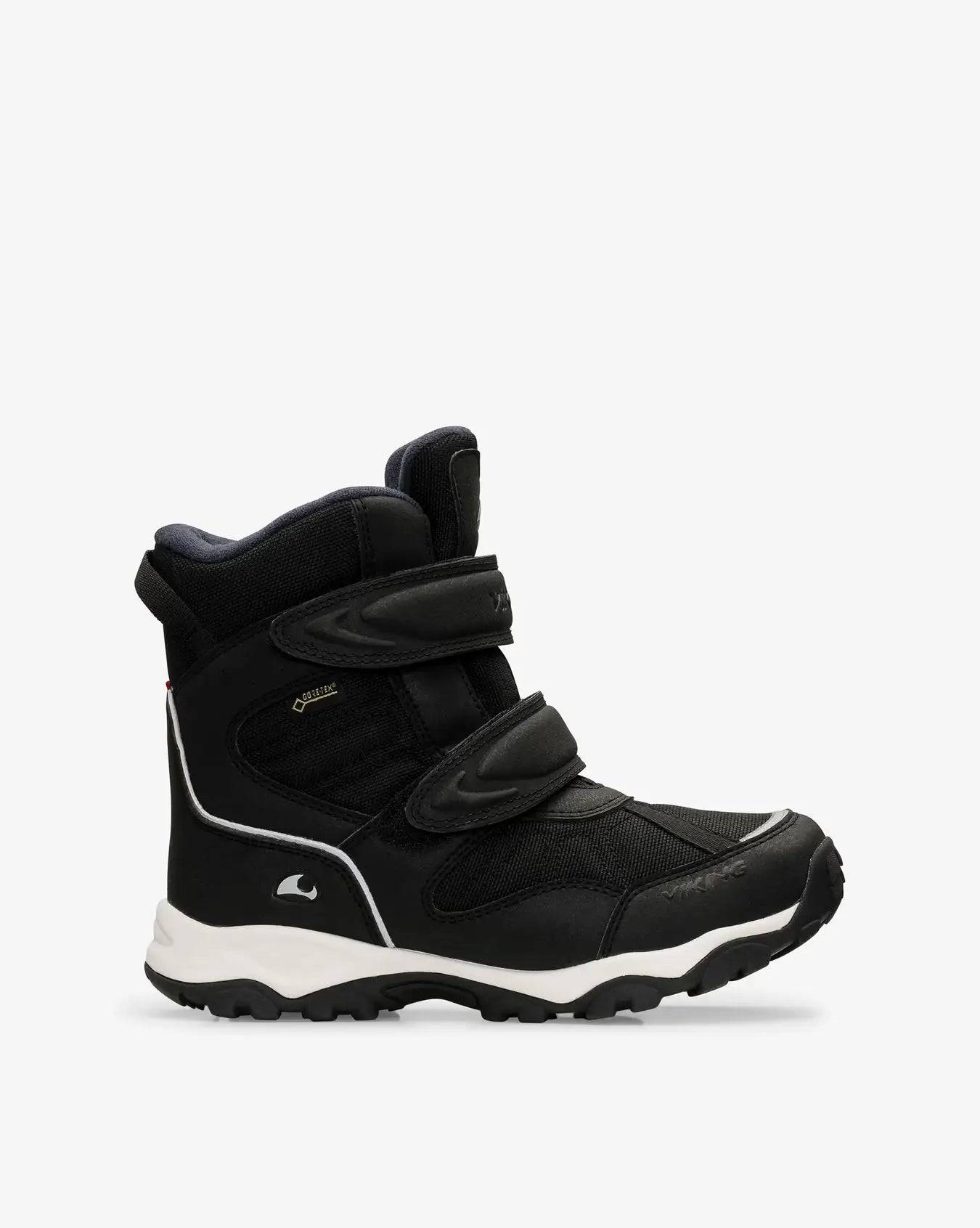 Viking Beito Warm GTX 2V Junior Vinterstøvler Børn - Black - Black / 38