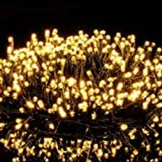 Avoalre Julbelysning Utomhus 25M 1000LED, Christmas Lights Ljusslinga 8 Lägen IP44 Vattentät Utomhusbelysning Inomhus Julgran Julfest Bröllop Trädgård Heminredning, Varmvit