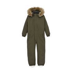 Color Kids Coverall with Fake Fur overall