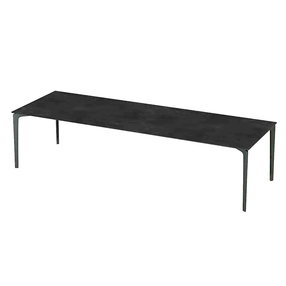 Fast, Allsize Matbord 301x101 cm GRES Metallic Grey / Gres Night