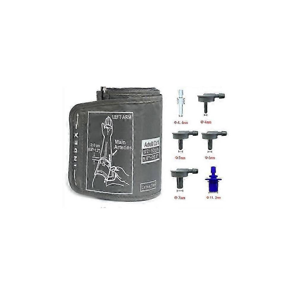 2026 Ekstra stor manchet kompatibel med Omron 9u201d-21u201d tommer (22-53 cm) XL_P