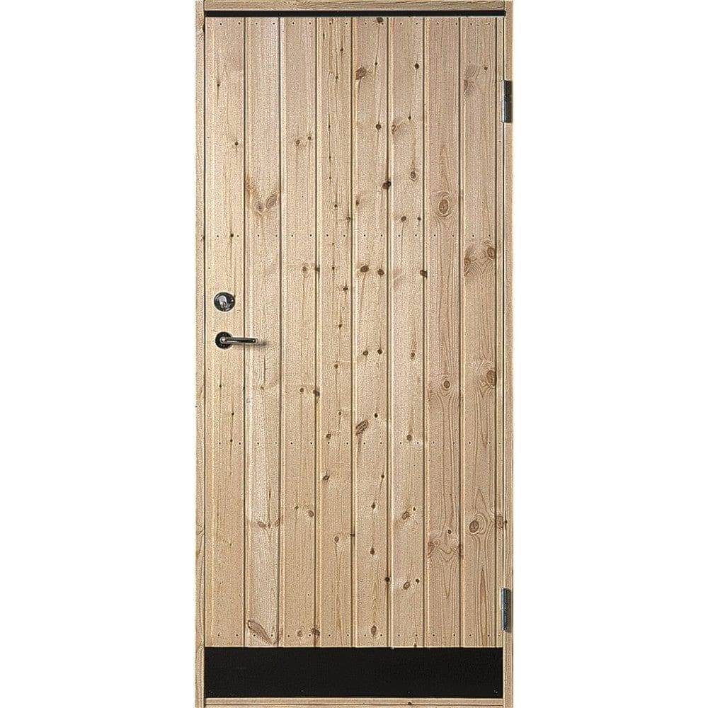 Källvikendörren Förrådsdörr R180 - 90 x 200 cm / Vänster