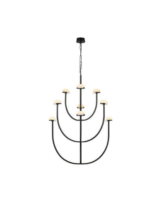 Visual Comfort Pedra takkrona brons XL - Guld / Brun