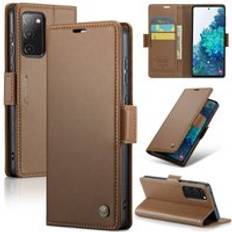 CaseMe Samsung Galaxy S20 FE Fodral 023 Series Brun