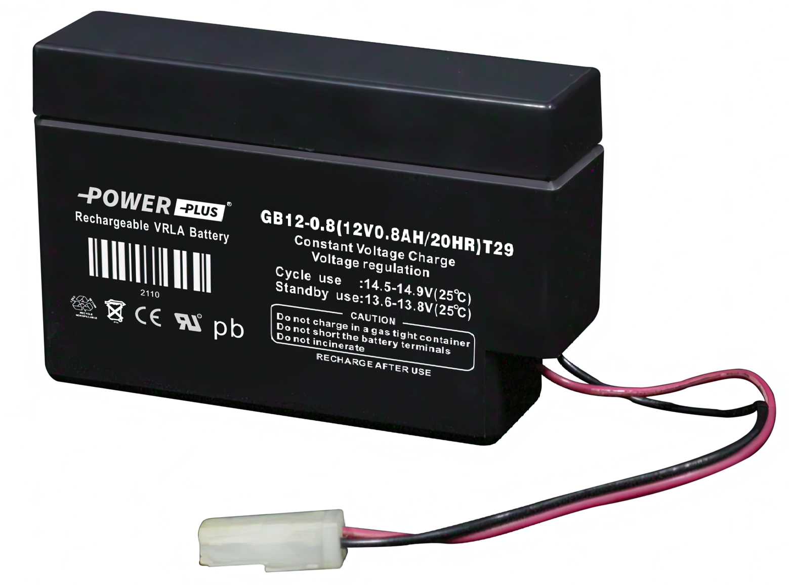 Power Plus Agm-batteri 12V 0,3 Ah