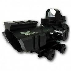 Acog sigte 4x32 med red dot - Sort