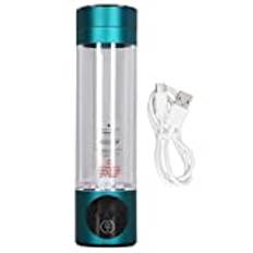 Hydrogen Water Generator, Professionell Hydrogen Water Bottle Generator med SPE och Pem-teknik, Portable Hydrogen Erich Water Ionizer USB Uppladdningsbar för hemresor