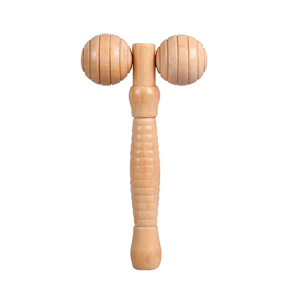 Face Massager Maderoterapia Face Roller Mini Wood - A12