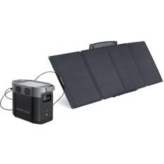 EcoFlow DELTA 2 + 400W Portabel Solpanel