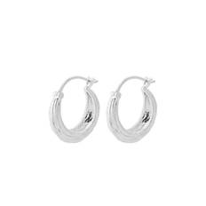 Pernille Corydon Small Coastline Örhängen Silver e-469-s - Dam - 925 sterling silver