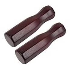 ARTSEWPLY 2St Fotbollshandtag Fotbollsspel Tillbehör Bord Fotboll Trägrepp Bord Foosball Handtag Bord Fotboll Handtag Reparation Bordsskiva Handtag Minispel Stavar Handtag