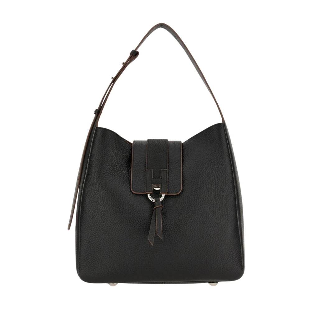 Hogan Shopping Bag - Tasker - Dame - Sort - ONE SIZE - Uld
