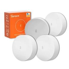 Sonoff Zigbee Temp. & Fuktighetssensor | 4-Pack | Zigbee 3.0 | SNZB-02P