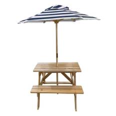 Bord-/bænkesæt m/parasol