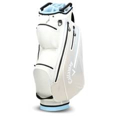 Callaway Chev 14 Dry Cart Bag - Silver/Glacier